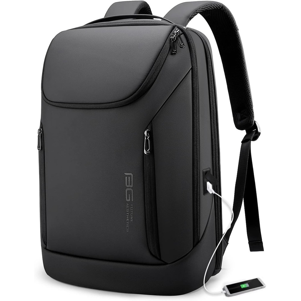 Business Laptop‎ Backpack BANGE 15.6" Waterproof Travel USB Charging Durable Bag